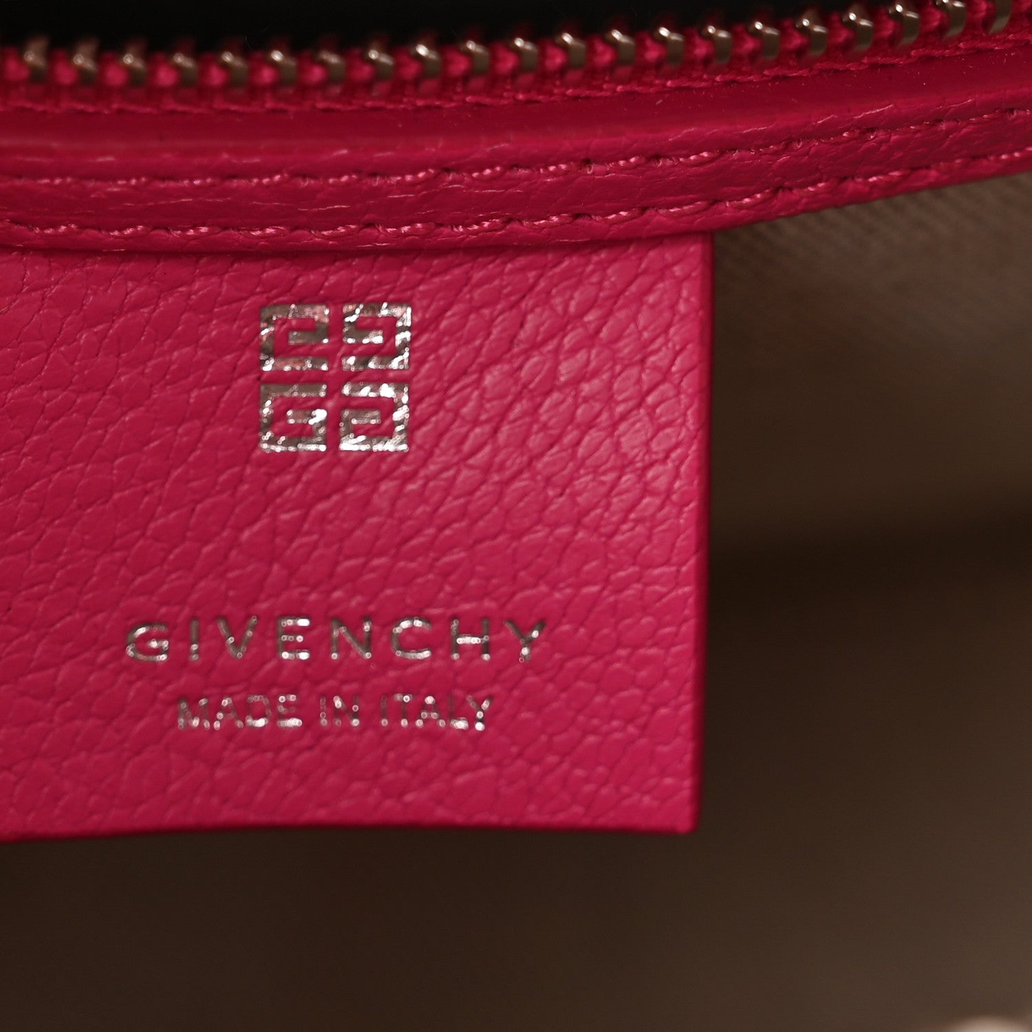 Givenchy Sugar Goatskin Mini Antigona Neon Pink 6 of 12