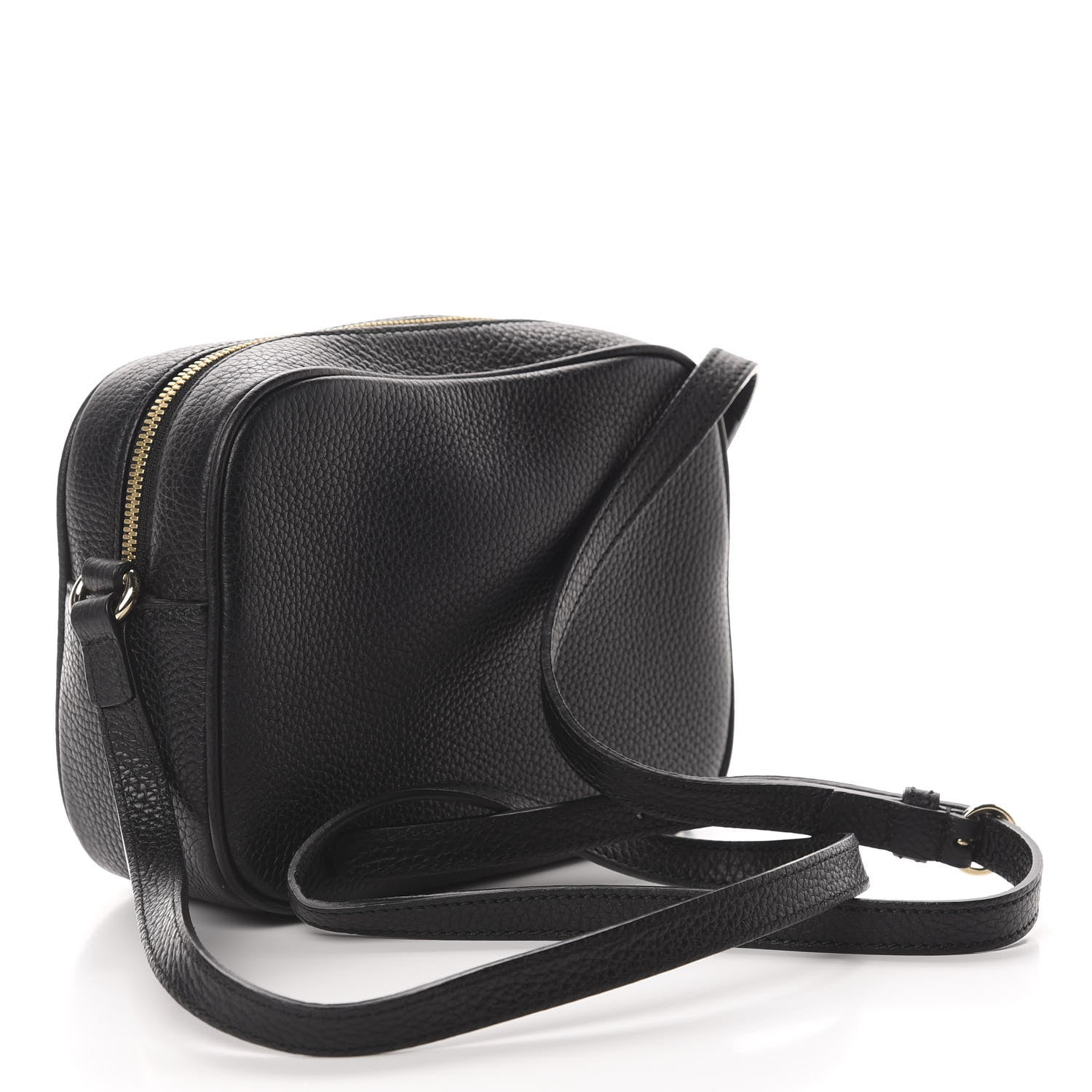 Gucci Pebbled Calfskin Small Soho Disco Bag Black 3 of 10