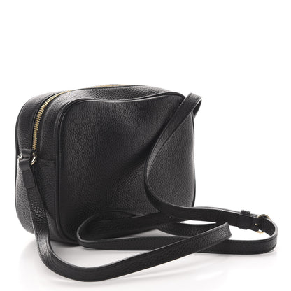 Gucci Pebbled Calfskin Small Soho Disco Bag Black 3 of 10