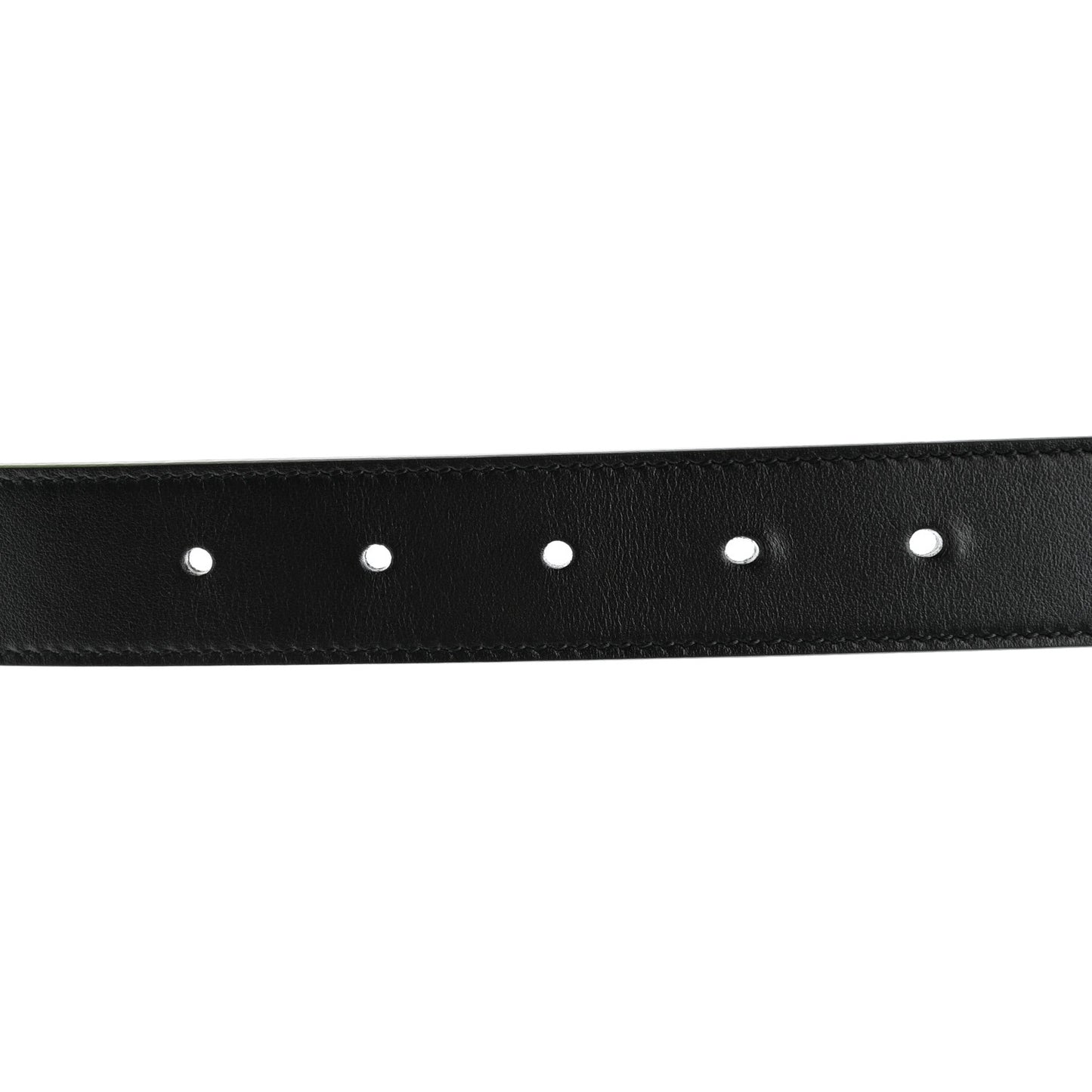 Plutone Calfskin Double G 30mm Belt 110 44 Black