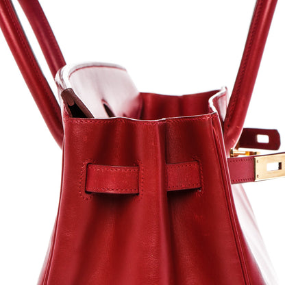 Hermes Box Birkin 35 Rouge Vif 30 of 33