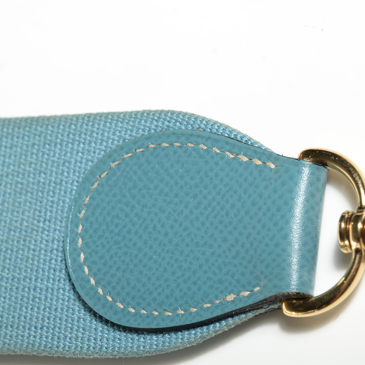 Hermes Courchevel Evelyne GM Blue Jean 14 of 15