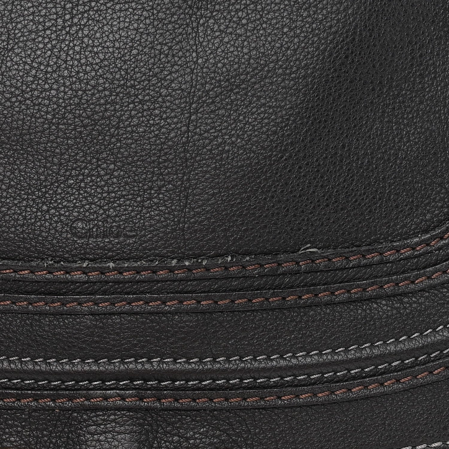 Chloe Calfskin Large Marcie Satchel Black 11 of 12