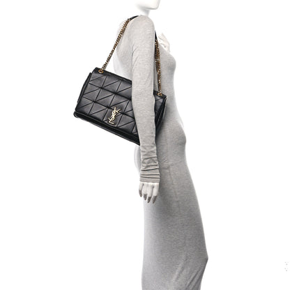 Saint Laurent Lambskin Patchwork Monogram Large Jamie Black 2 of 10