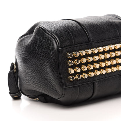Alexander Wang Pebbled Lambskin Rockie Black Pale Gold Hardware 6 of 11