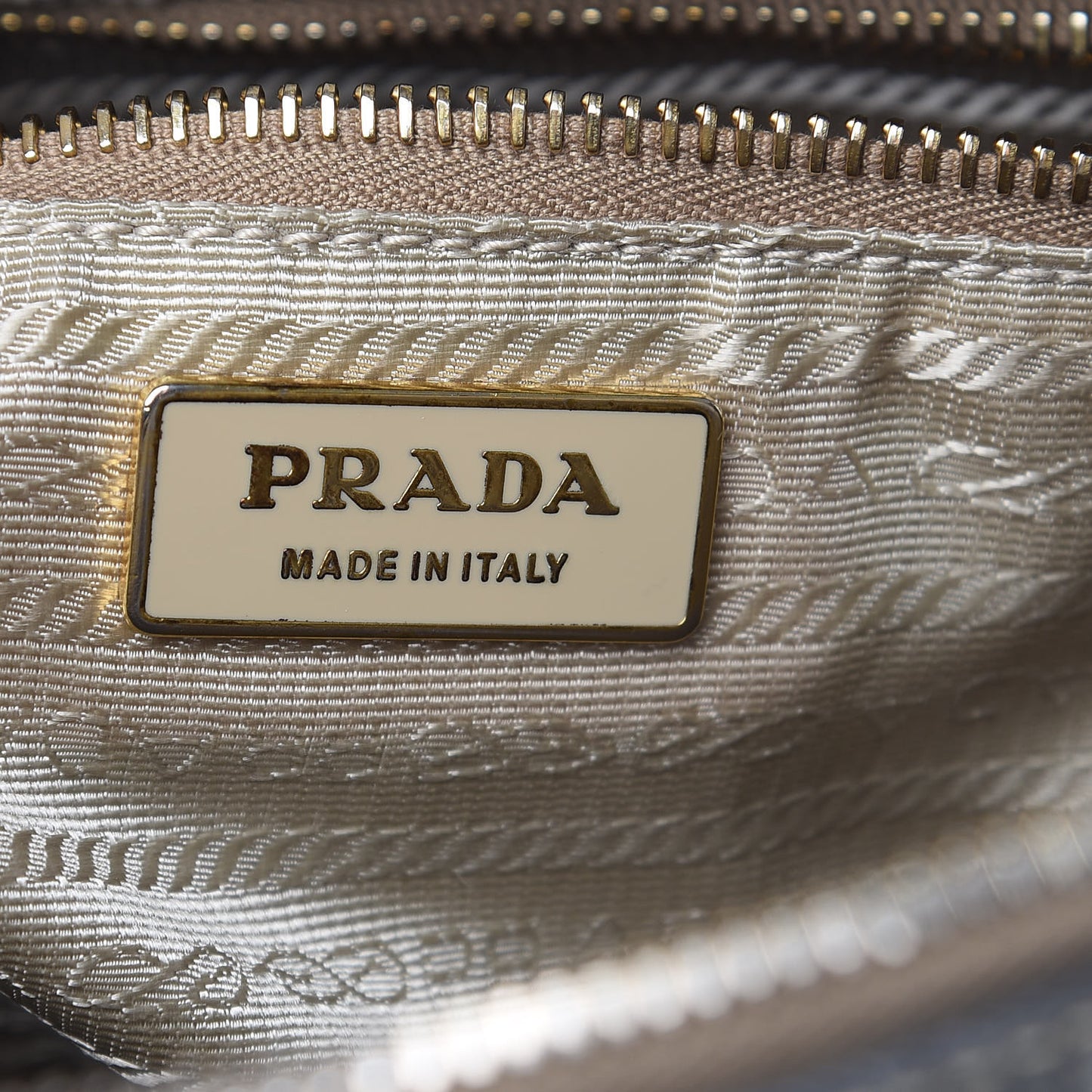 Metallic Saffiano Lux Bowler Silver