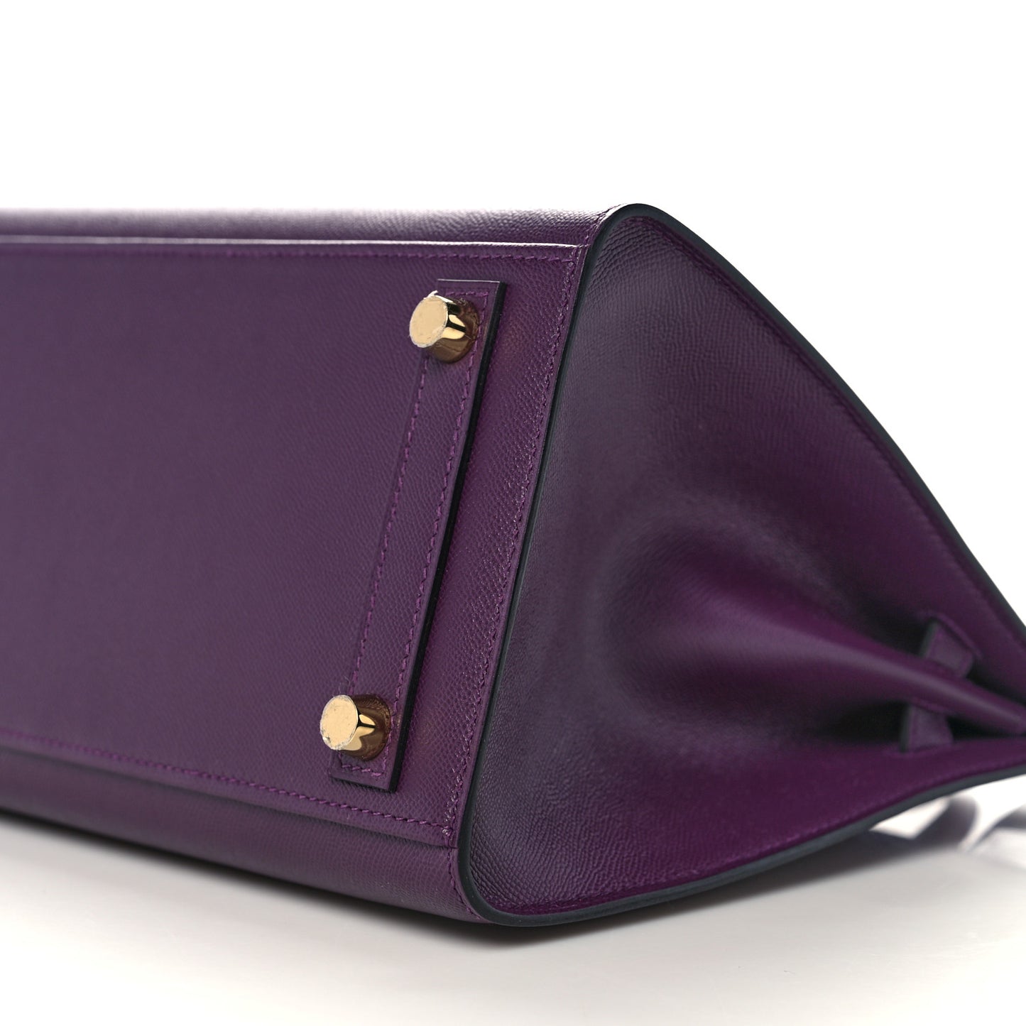 Madame Calfskin Birkin Sellier 25 Cassis