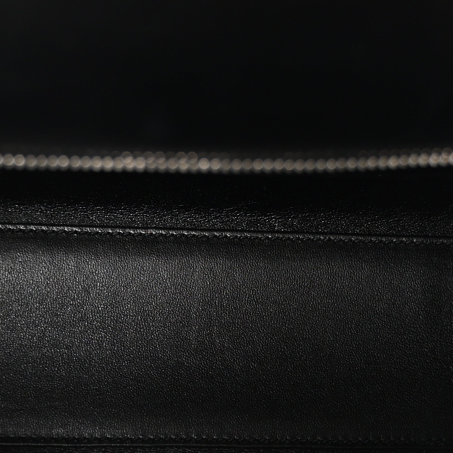 Saint Laurent Shiny Calfskin Le Fermoir Top Handle Bag Small Black 5 of 9