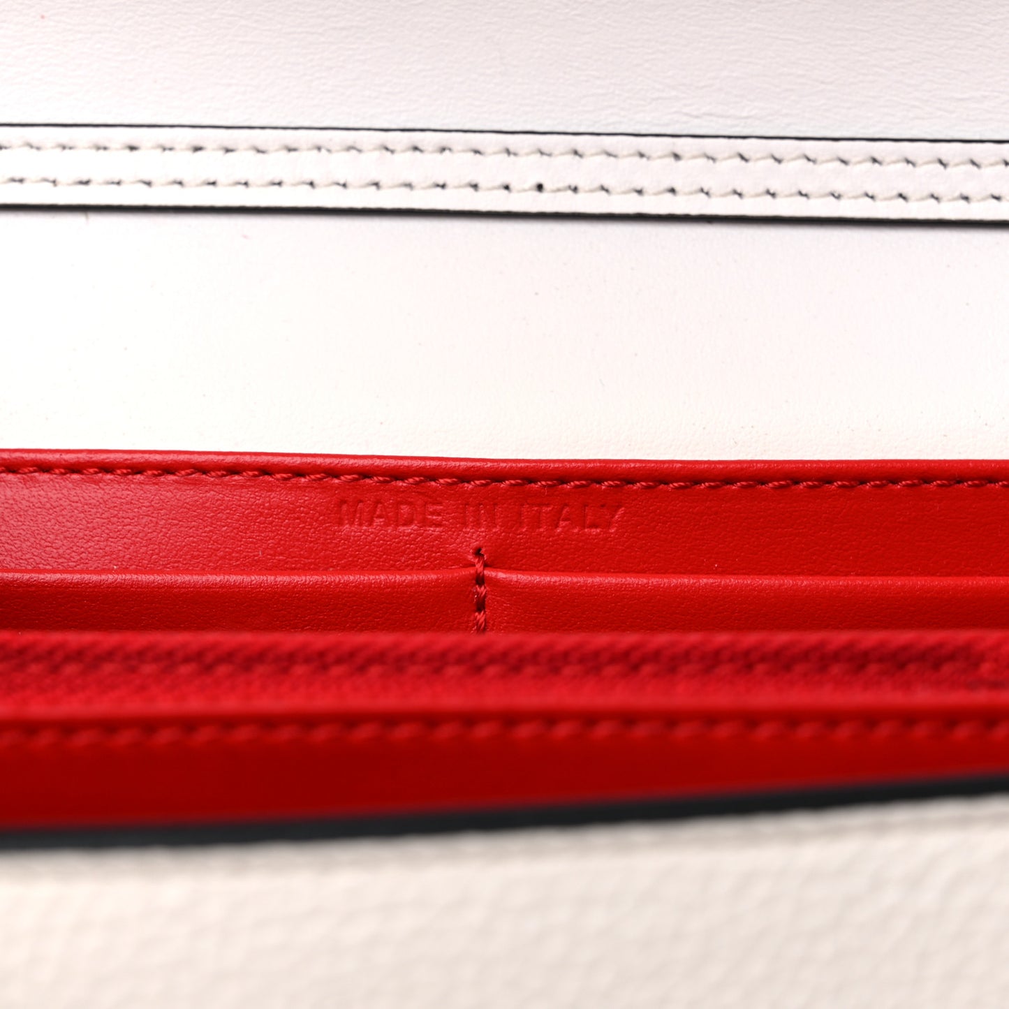 Calfskin Glitter Spikes Multimetal Paloma Clutch White