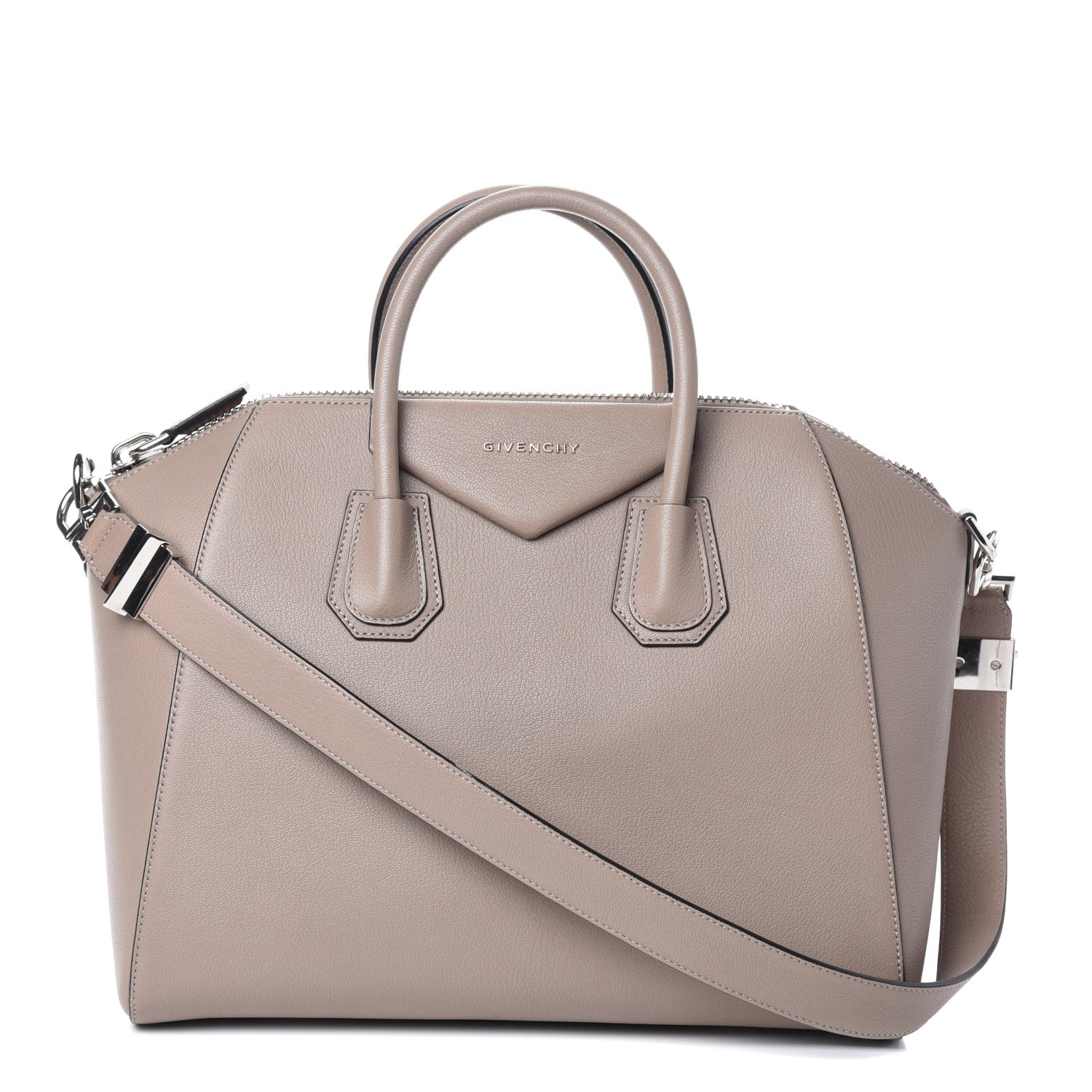 Givenchy Sugar Goatskin Medium Antigona Mastic 1 of 9