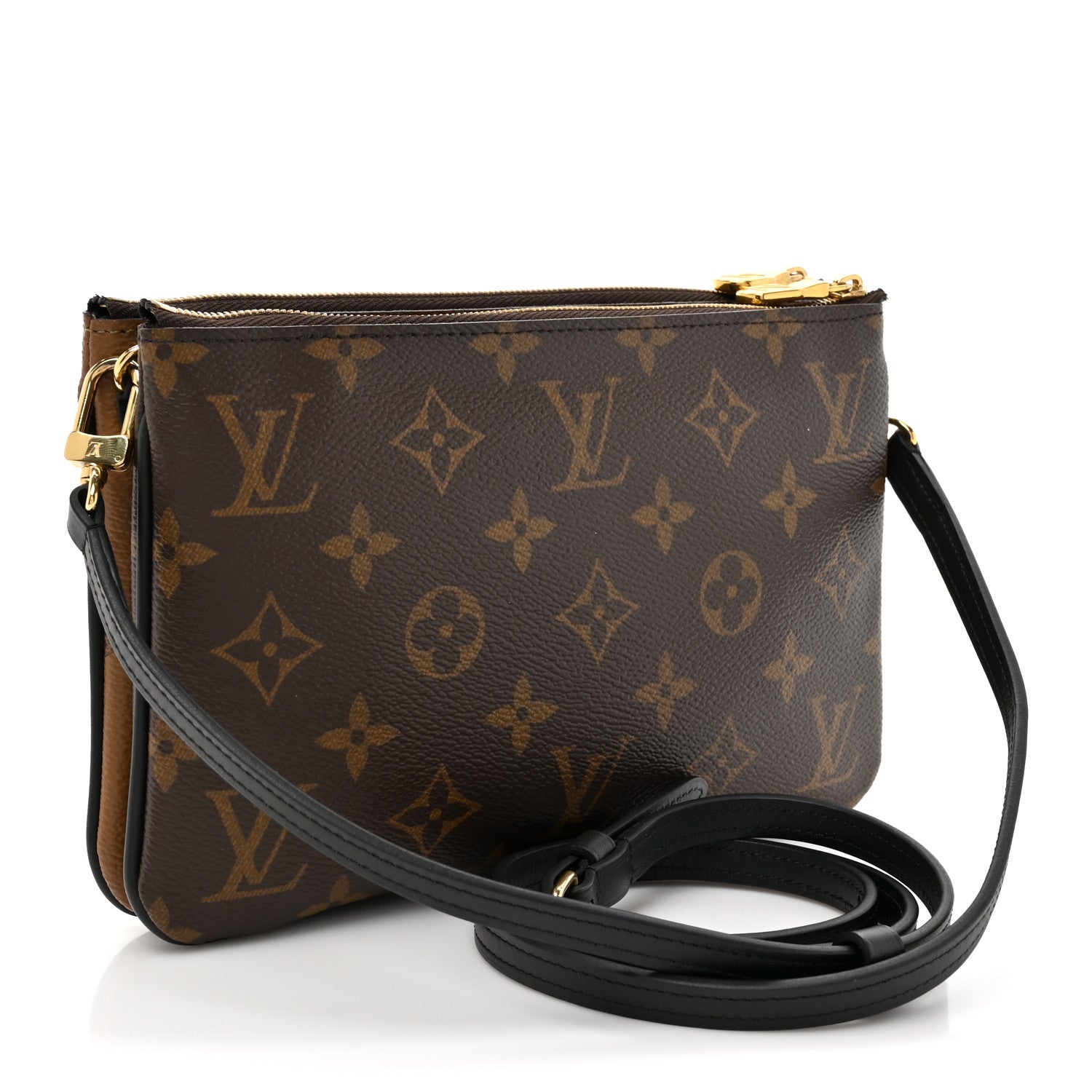Louis Vuitton Reverse Monogram Giant Double Zip Pochette 3 of 10
