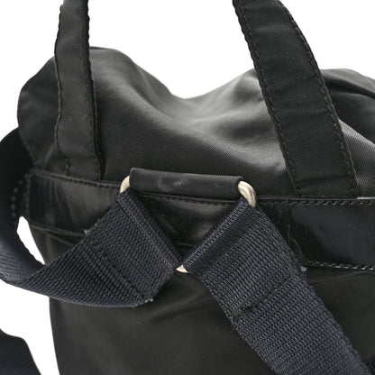Prada Nylon Vela Small Backpack Black 2 of 18