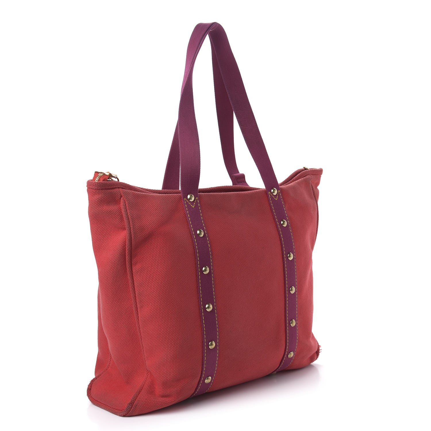 Louis Vuitton Antigua Cabas GM Red 3 of 10