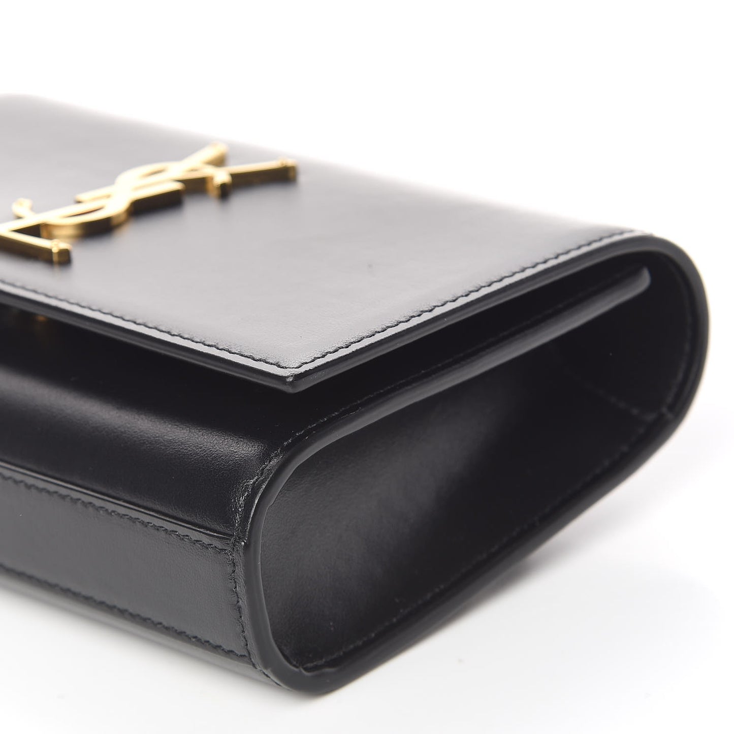 Smooth Calfskin Monogram Kate Belt Bag Black