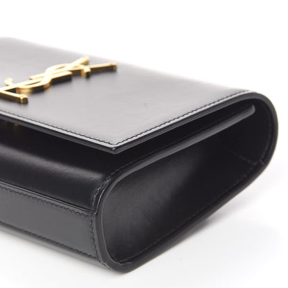 Saint Laurent Smooth Calfskin Monogram Kate Belt Bag Black 7 of 9