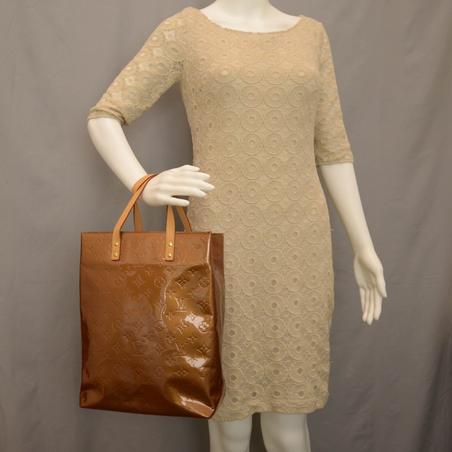 Louis Vuitton Vernis Lead MM Bronze 2 of 7