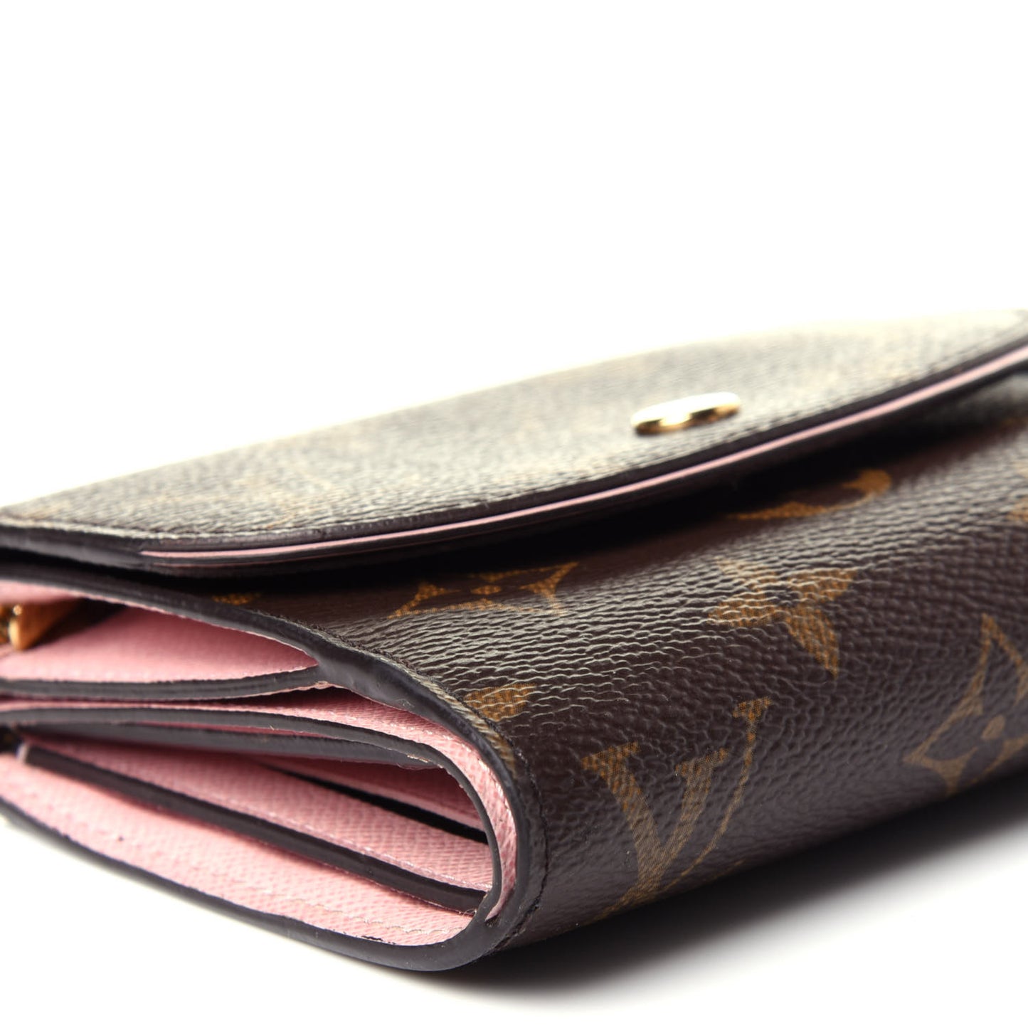 Monogram Ariane Compact Wallet Rose Ballerine