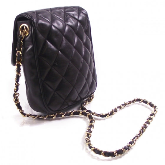 Lambskin Quilted Small Flap