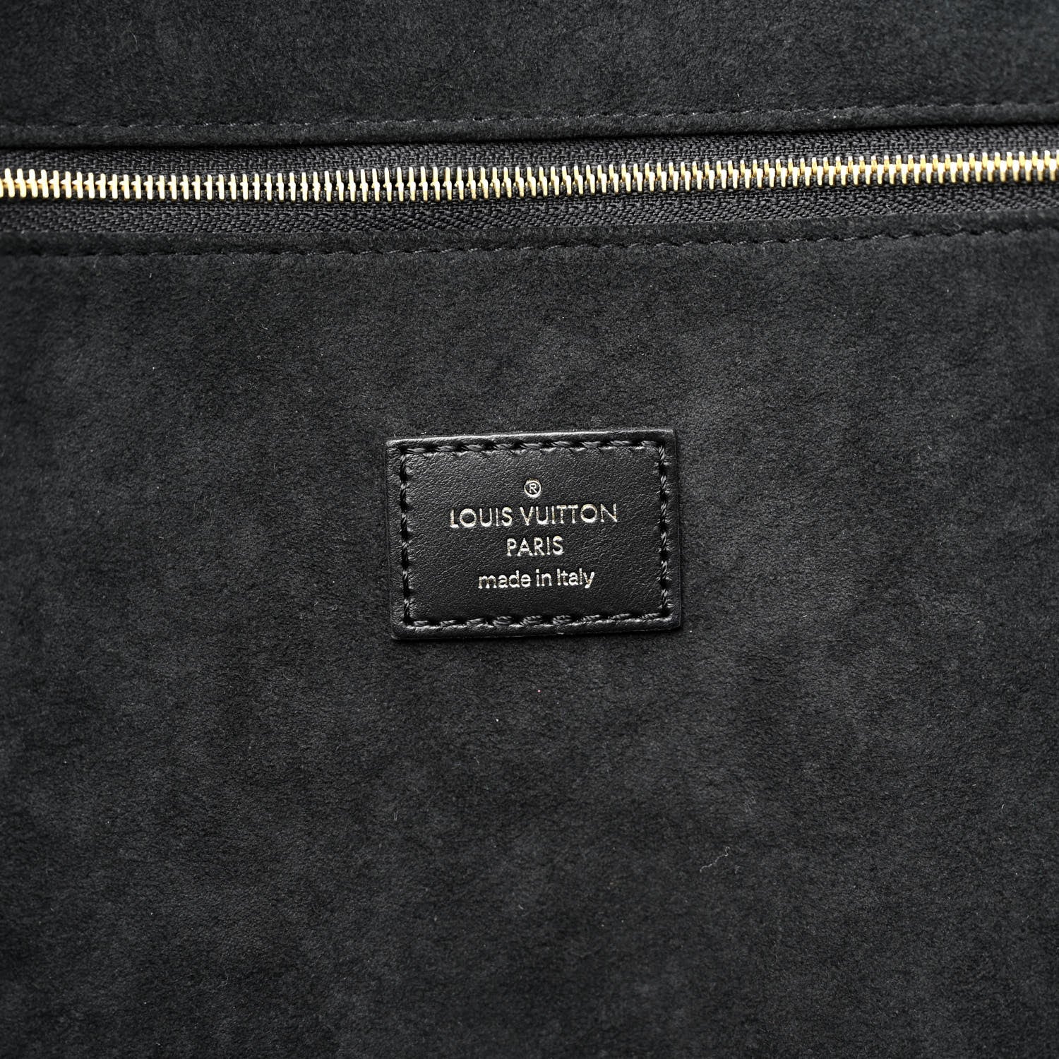 Louis Vuitton Raffia Saint Jacques Tote Black 7 of 13