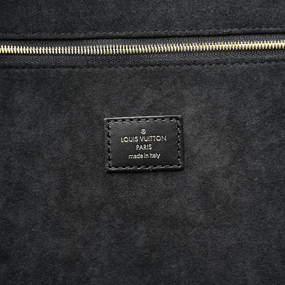 Louis Vuitton Raffia Saint Jacques Tote Black 7 of 13