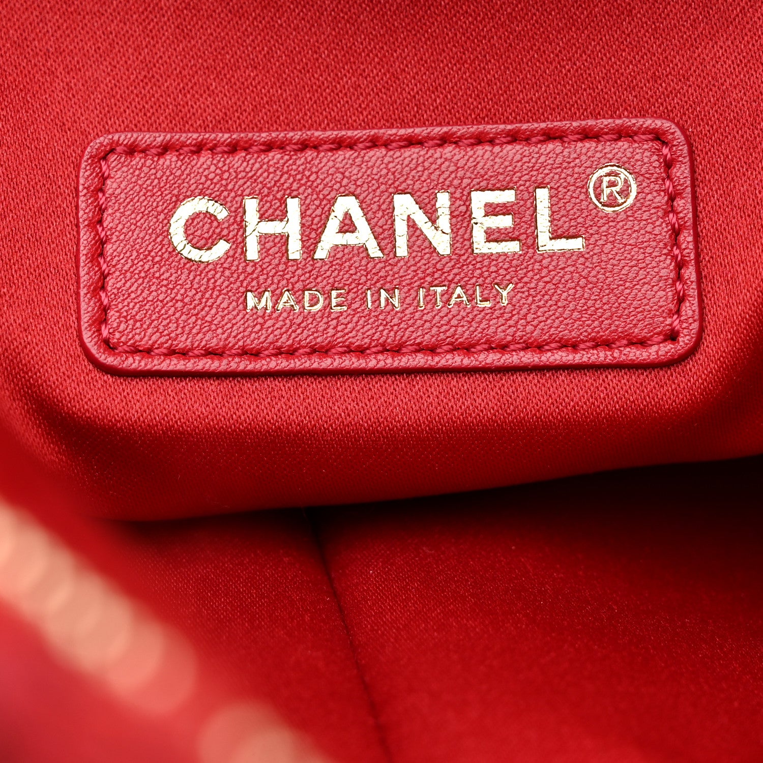 Chanel Tweed Quilted Fringe Clutch Red 11 of 18