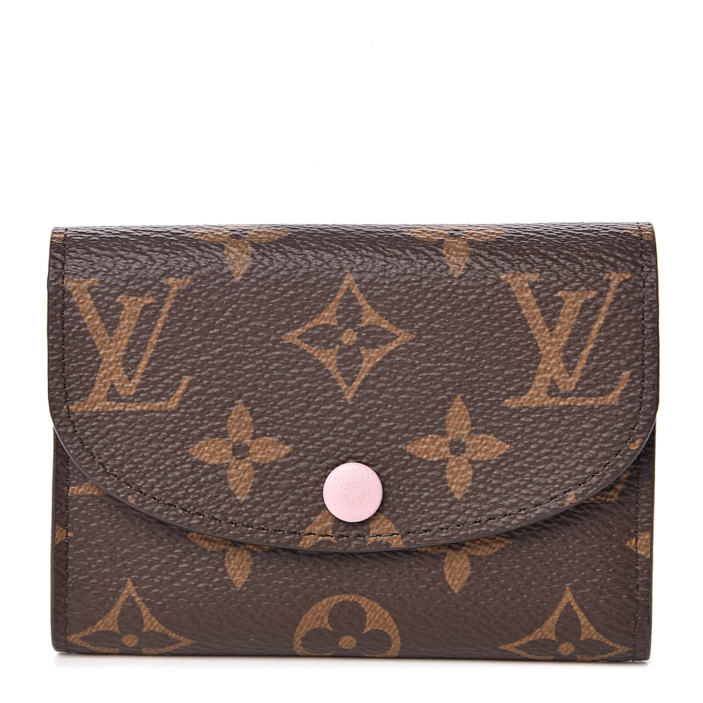 Monogram Rosalie Coin Purse Rose Ballerine