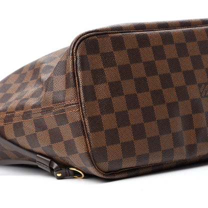 Louis Vuitton Damier Ebene Neo Neverfull MM Rose Ballerine 6 of 11