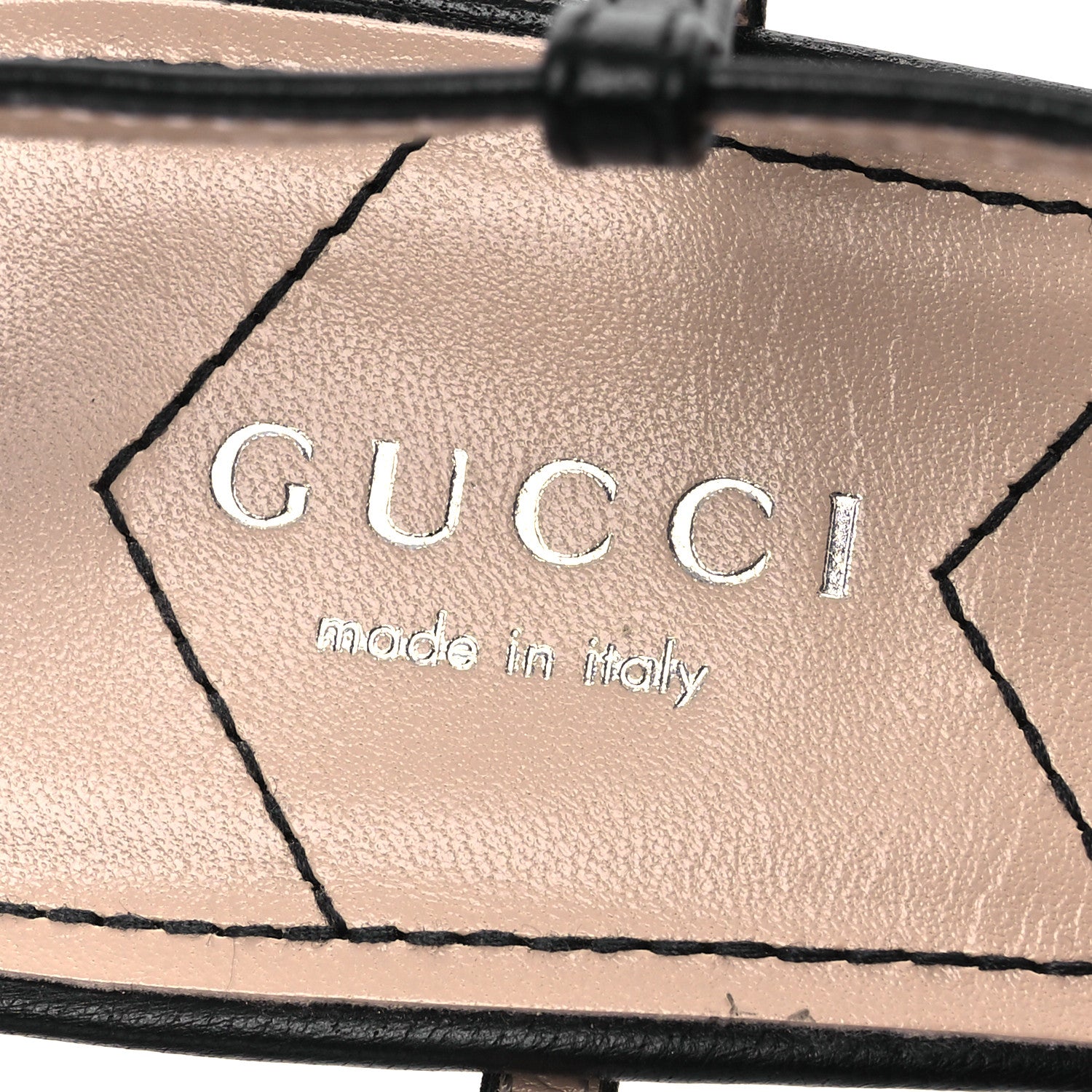 Gucci Nappa Charlotte Petite GG 55mm Slingback Pumps 36.5 Black 9 of 14