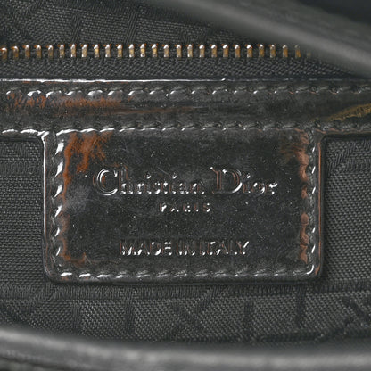 Christian Dior Patent Cannage Large Lady Dior Black 6 of 16