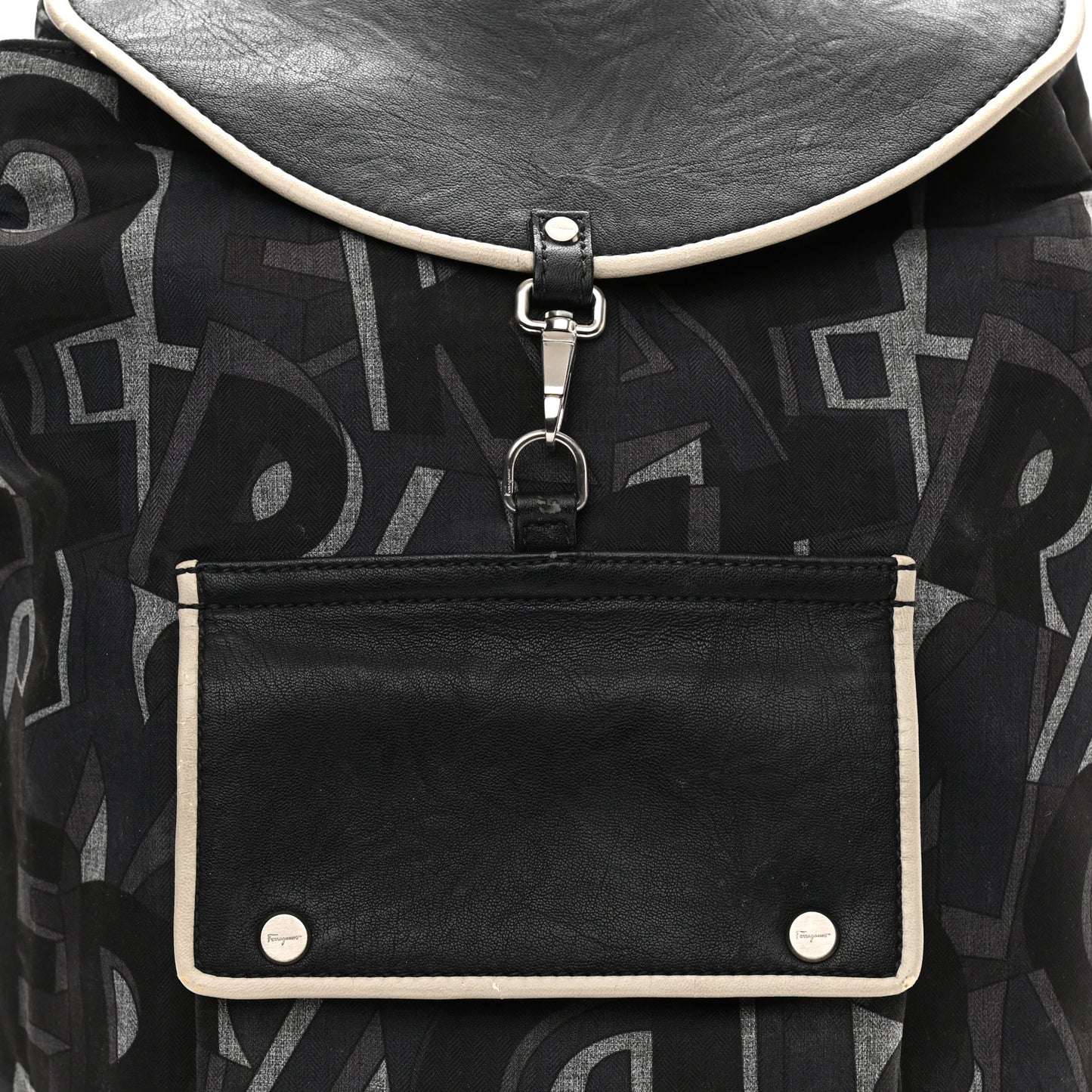Canvas Fusion Backpack Black Multicolor