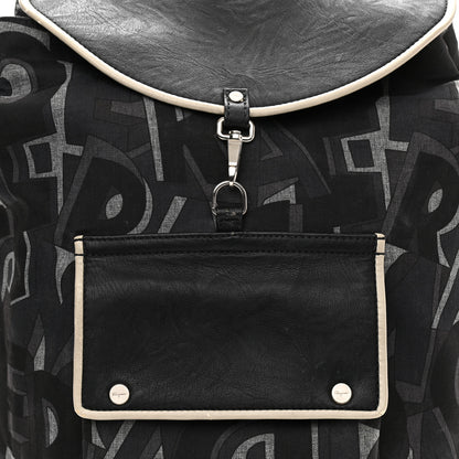 Salvatore Ferragamo Canvas Fusion Backpack Black Multicolor 6 of 11