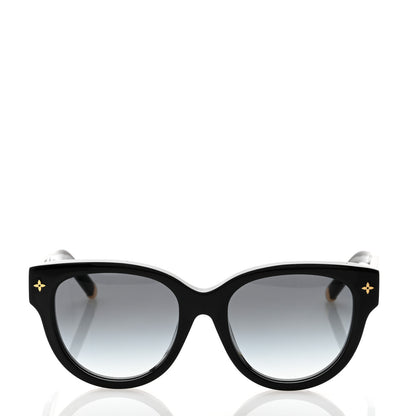 Louis Vuitton Acetate My Monogram Square Sunglasses Z1526E Black 2 of 7