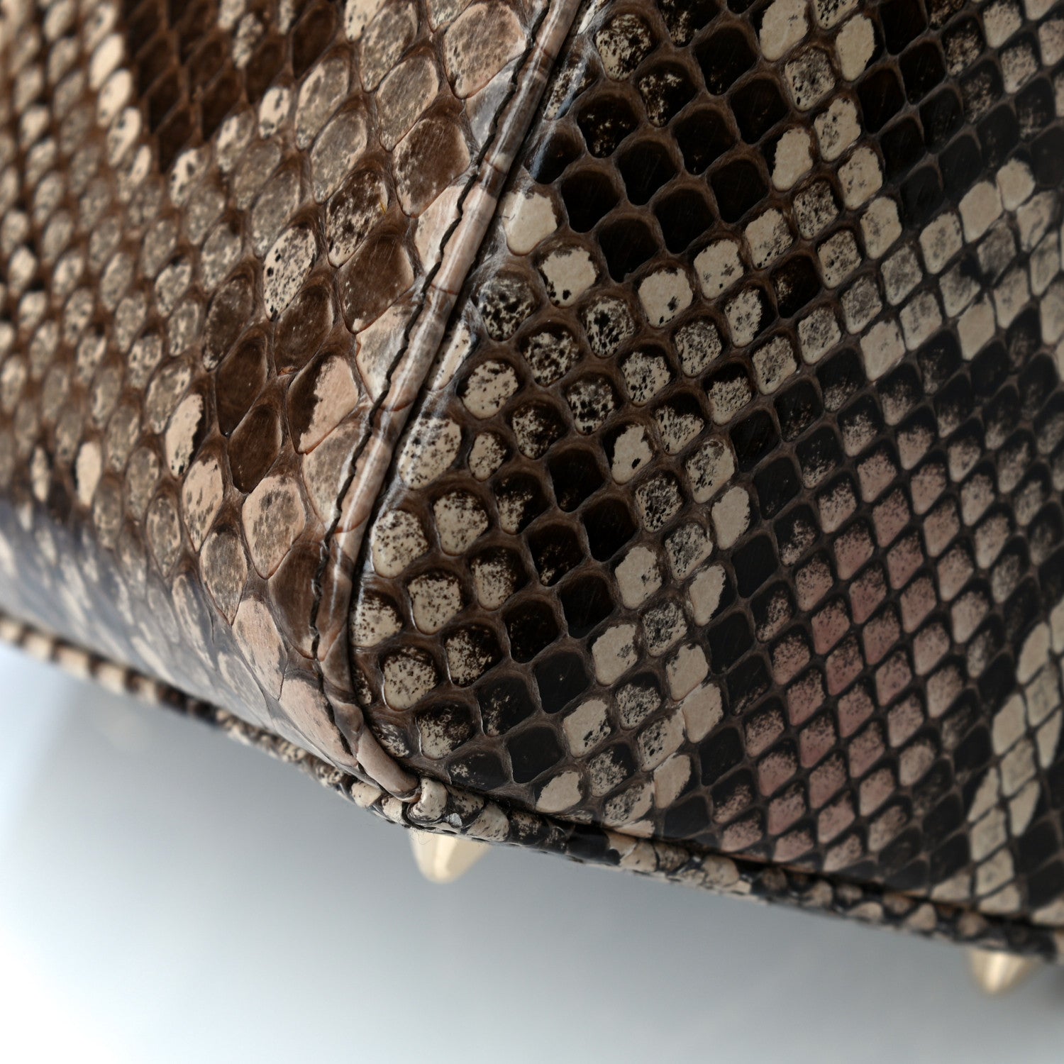 Christian Dior Snakeskin Medium Lady Dior Brown 9 of 9
