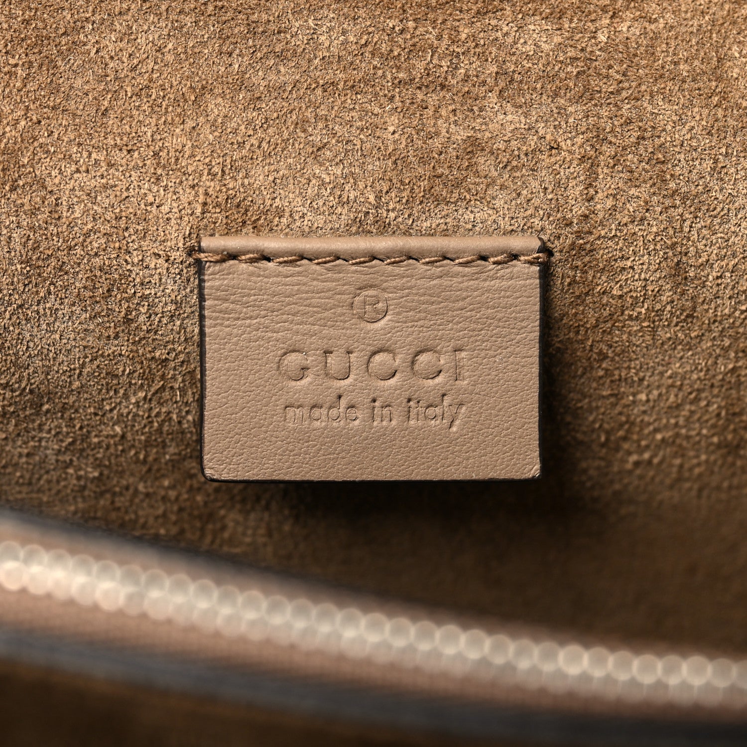 Gucci GG Supreme Monogram Medium Dionysus Shoulder Bag Taupe 7 of 13