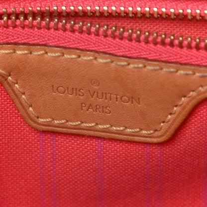Louis Vuitton Damier Azur Delightful MM Pink 6 of 18