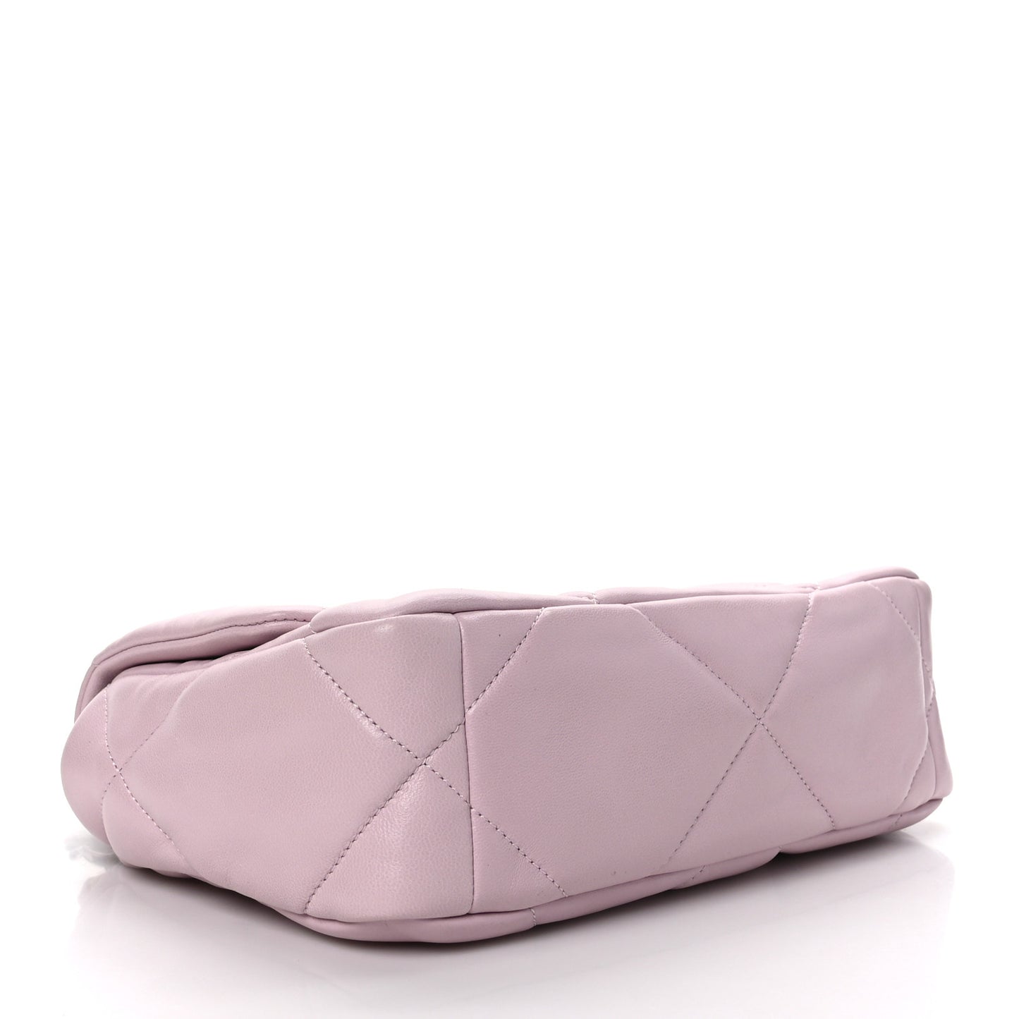 Lambskin Quilted Medium Chanel 19 Flap Light Pink