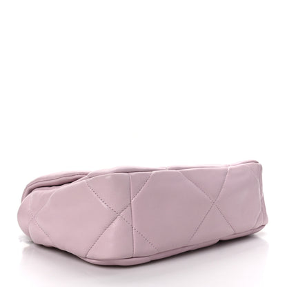 Chanel Lambskin Quilted Medium Chanel 19 Flap Light Pink 3 of 8