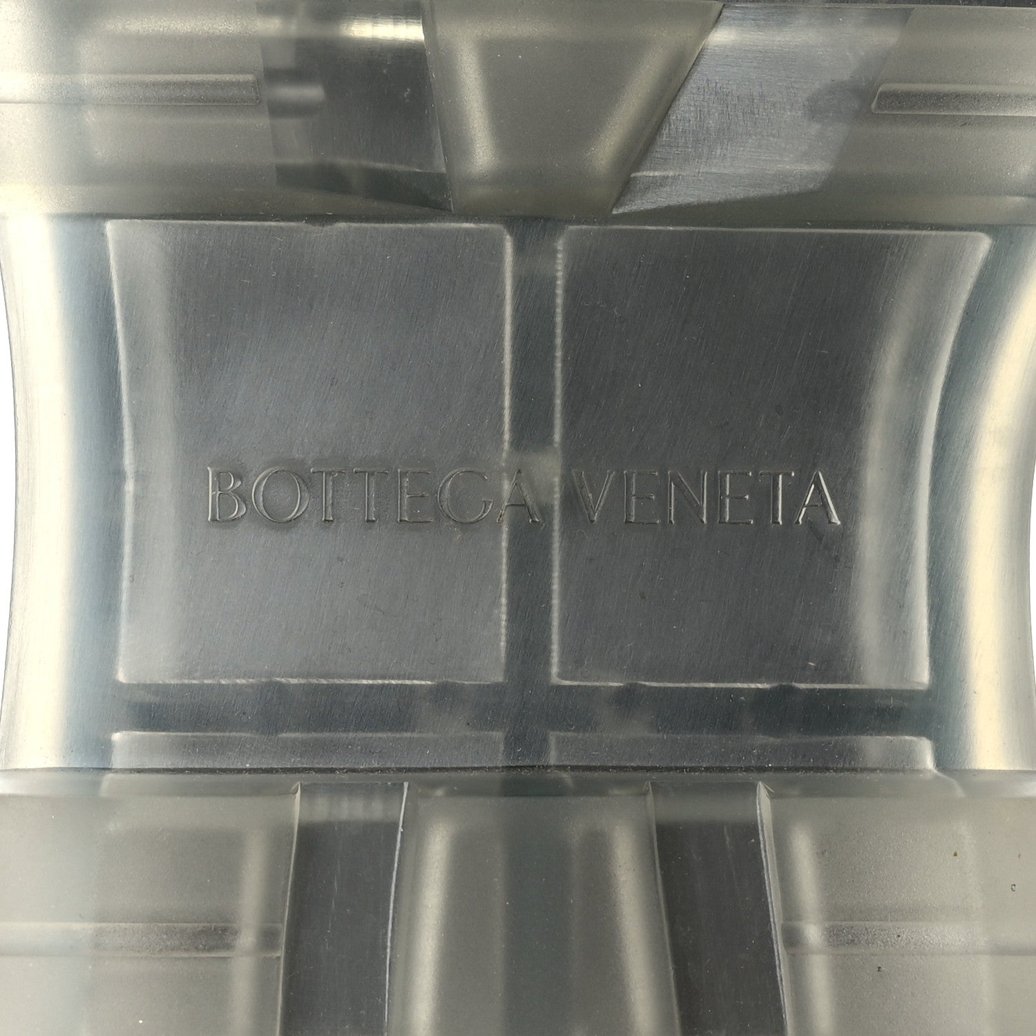 Bottega Veneta Calfskin The Tire Chelsea Boots 40 Black Transparent 6 of 7