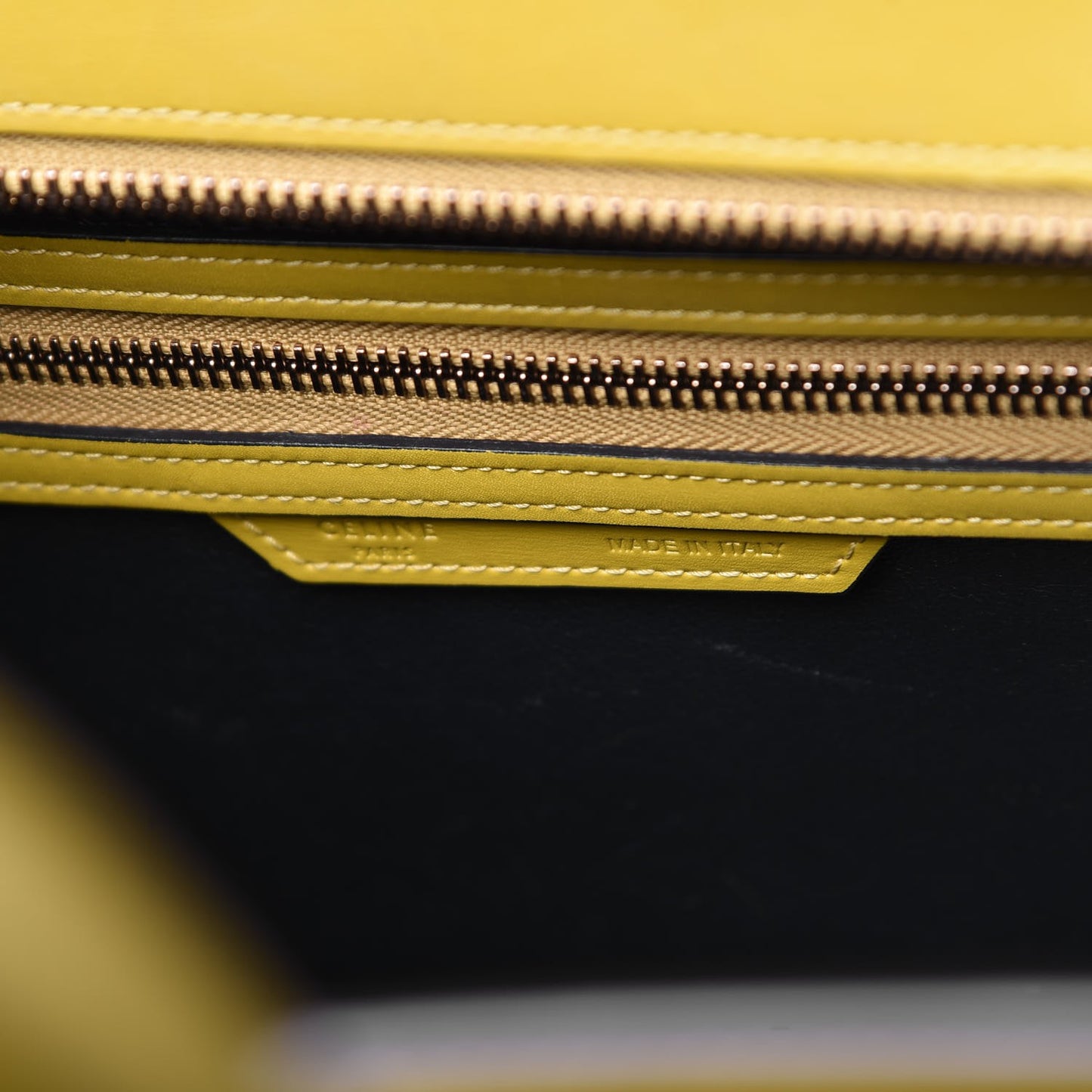 Smooth Calfskin Mini Luggage Chartreuse