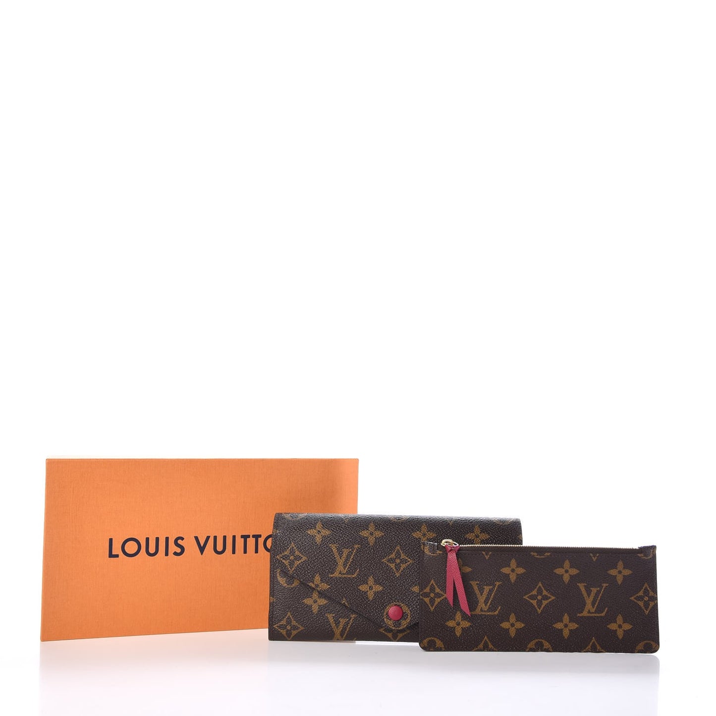 Monogram Josephine Wallet Fuchsia