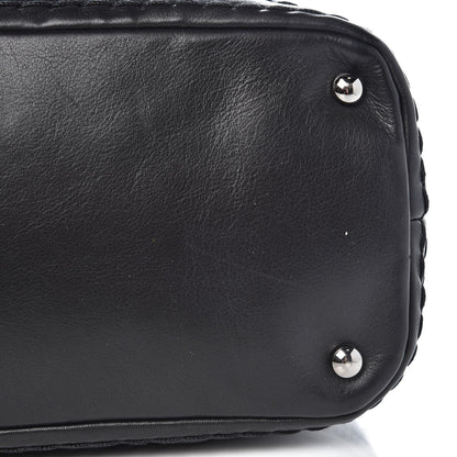 Chanel Calfskin Stitched Large Expandable Flap Bag Black 10 of 10