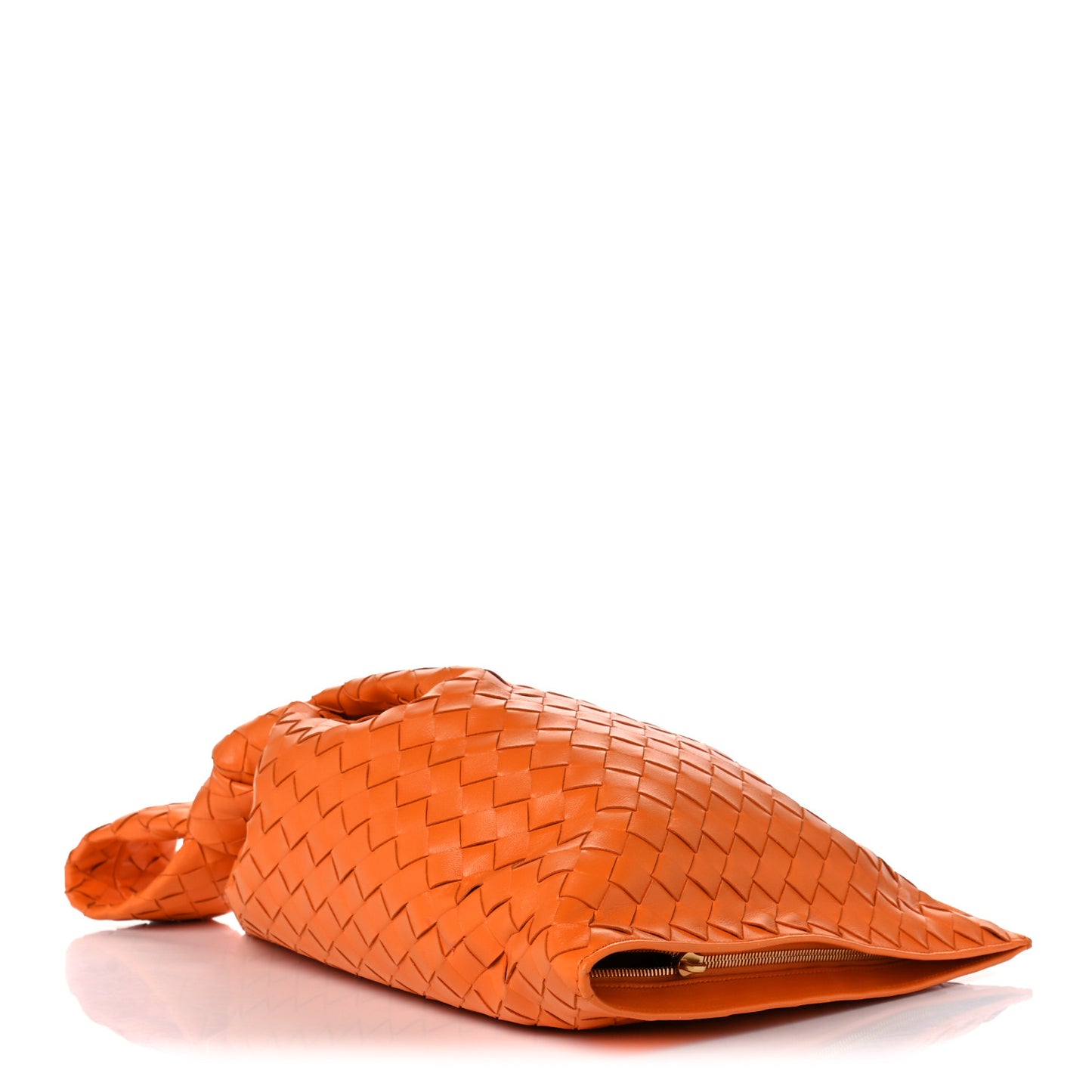 Nappa Intrecciato BV Twist Orange
