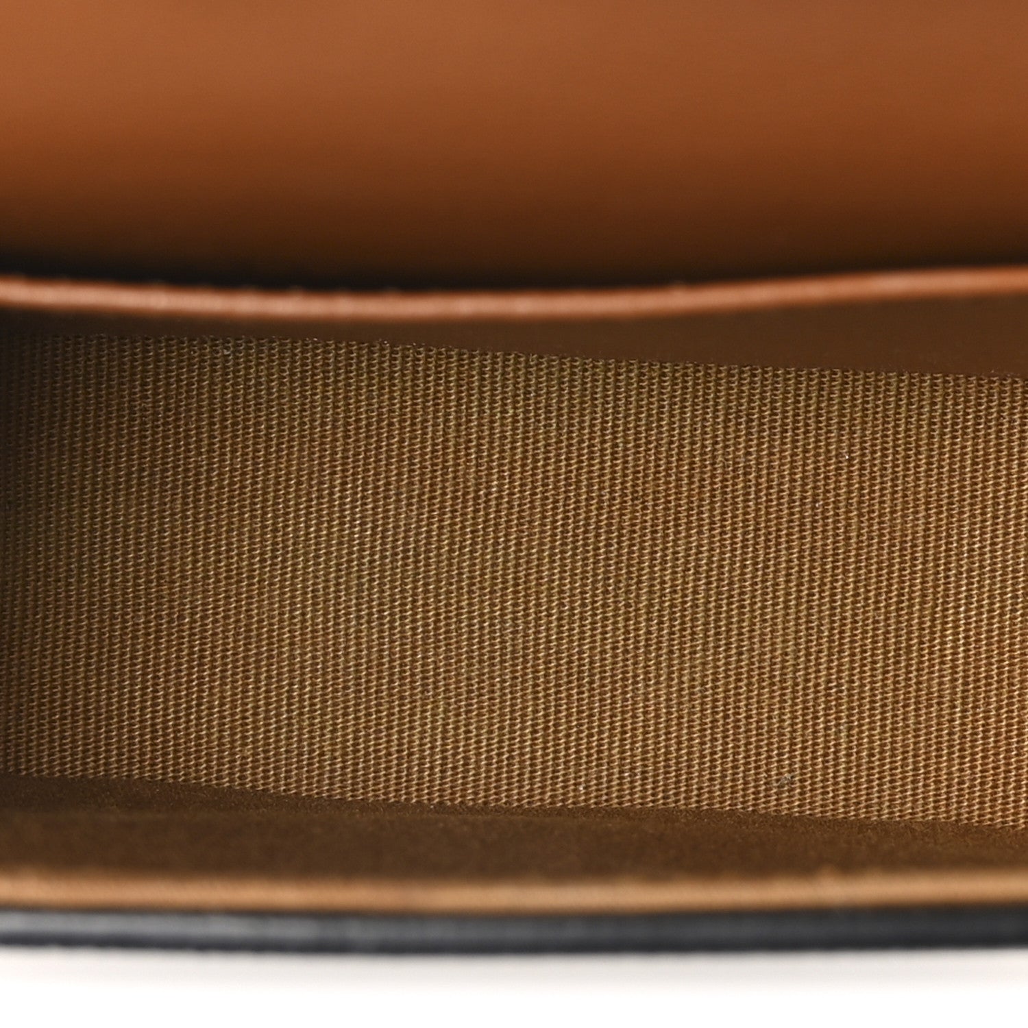 Celine Triomphe Canvas Calfskin Mini Triomphe Tan 5 of 10