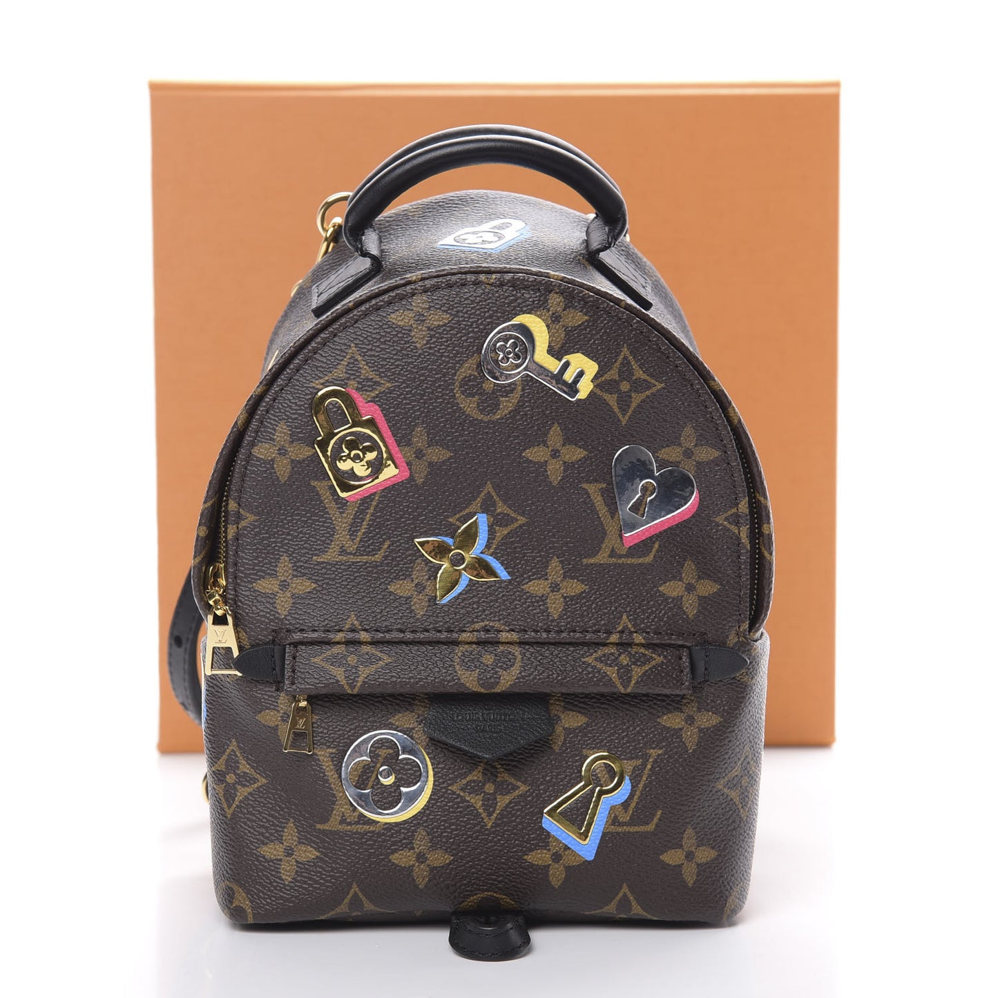 Monogram Love Lock Palm Springs Backpack Mini