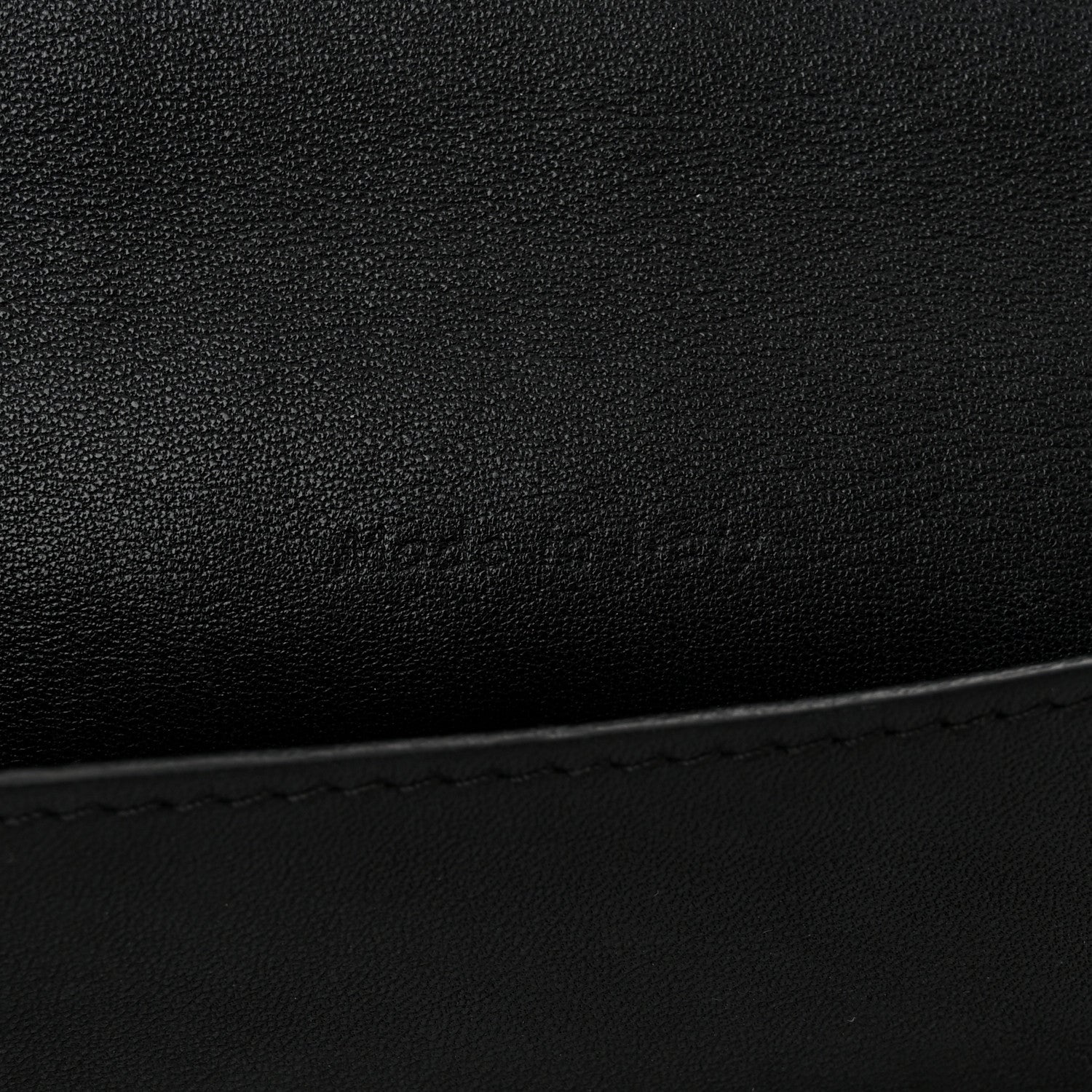 Celine Smooth Calfskin Flap Clasp Bag Black 7 of 10