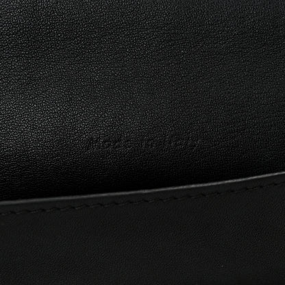 Celine Smooth Calfskin Flap Clasp Bag Black 7 of 10