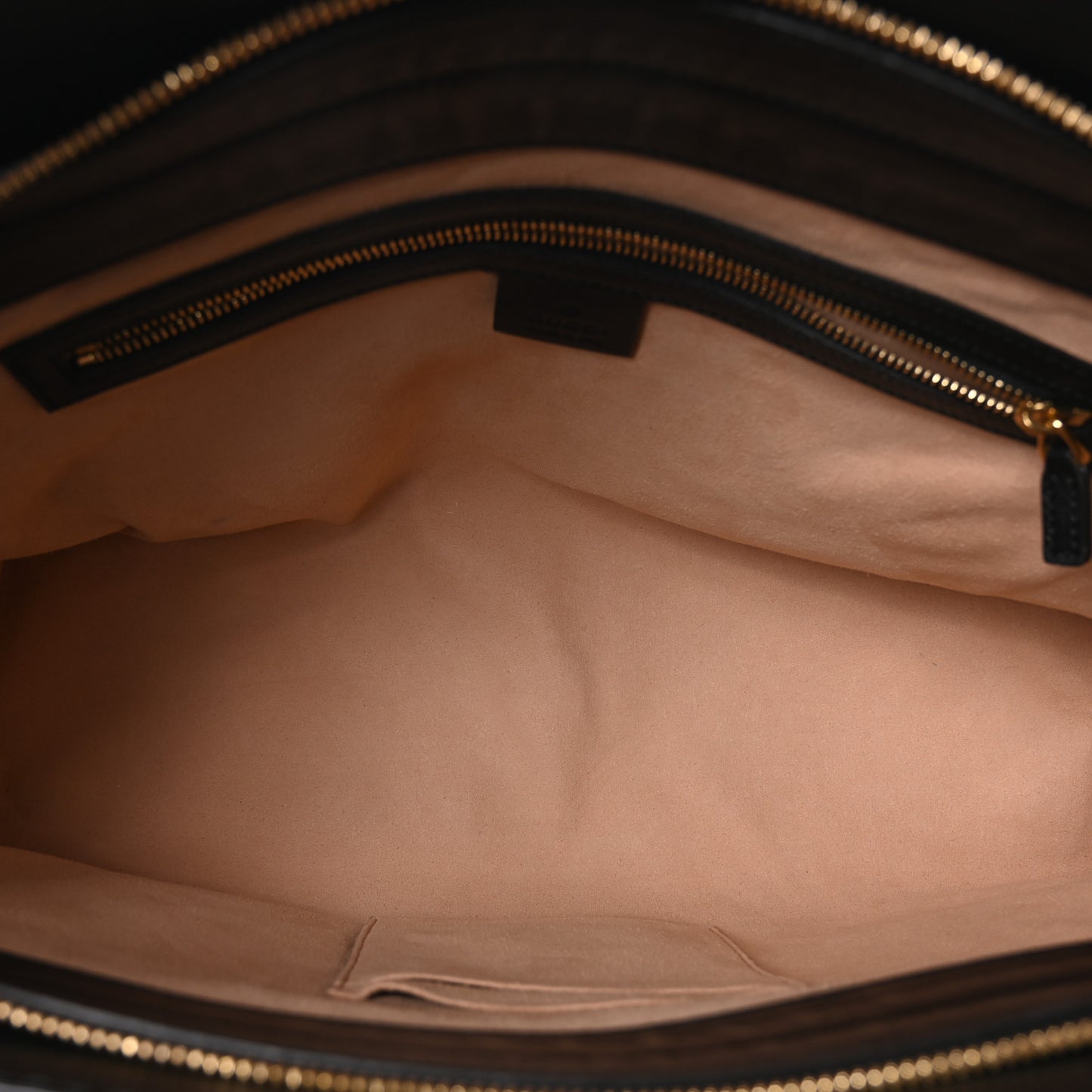Guccissima Signature Large Shoulder Tote Bag Black