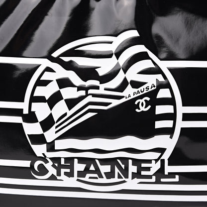 Chanel Vinyl La Pausa Large Camera Case Black 9 of 9