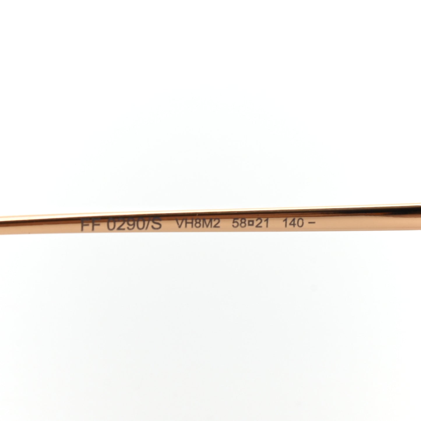 Metal Acetate F is Fendi FF Cat Eye Sunglasses FF 0290/S Gold