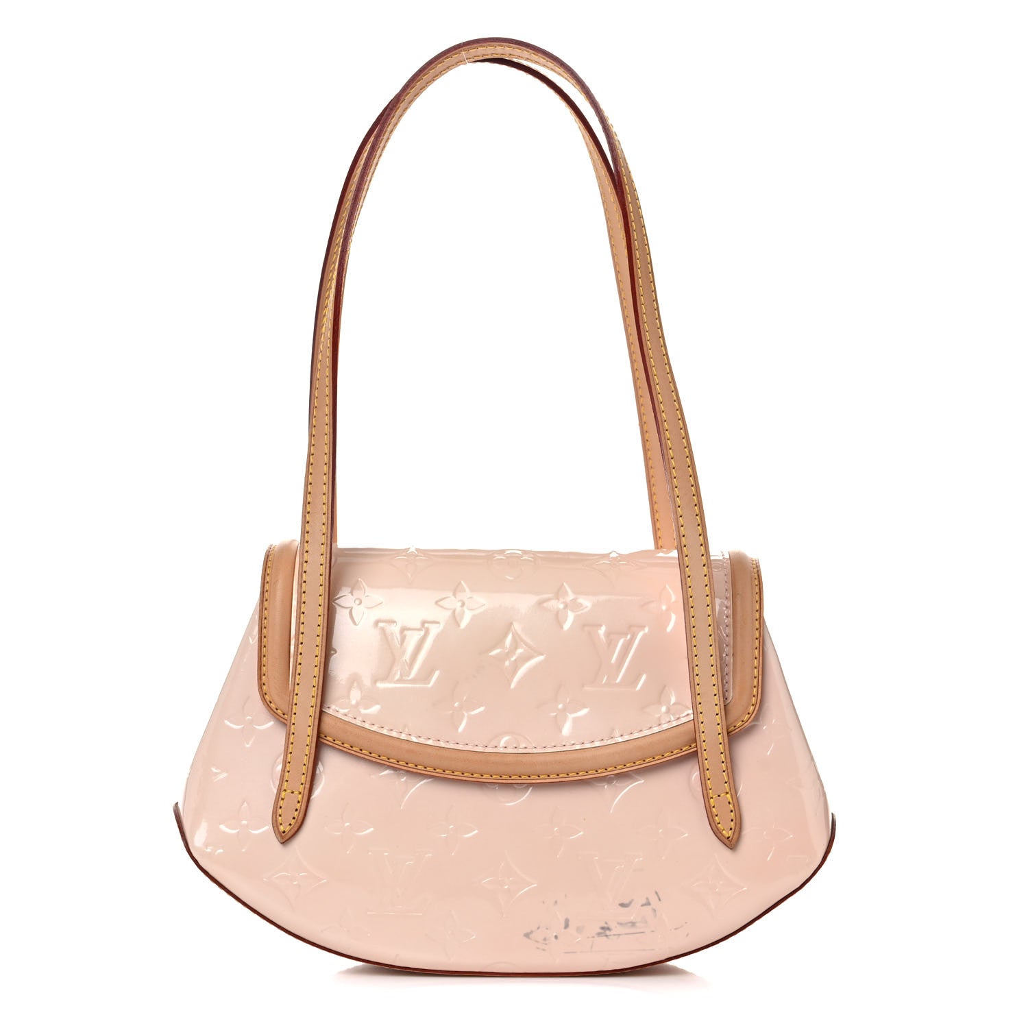 Louis Vuitton Vernis Biscayne Bay PM Marshmallow 1 of 19